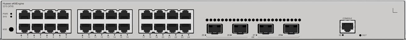 Huawei S310-24T4S Gigabitový switch, 4x SFP