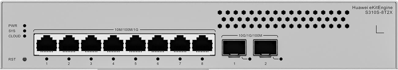Huawei S310S-8T2X Gigabitový switch, 2x SFP+