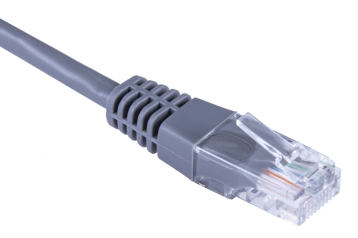 Masterlan patch kabel UTP, Cat5e, 2m, šedý