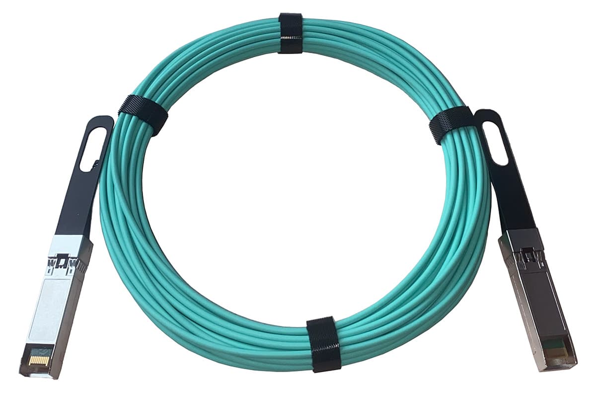 MaxLink 10G SFP+ AOC optický kabel, aktivní, DDM, 10m