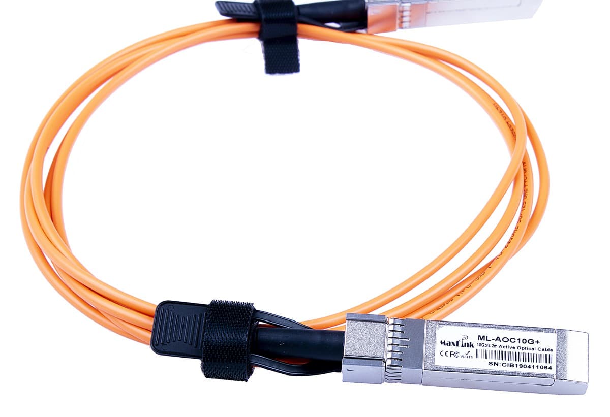 MaxLink 10G SFP+ AOC optický kabel, aktivní, DDM, 3m