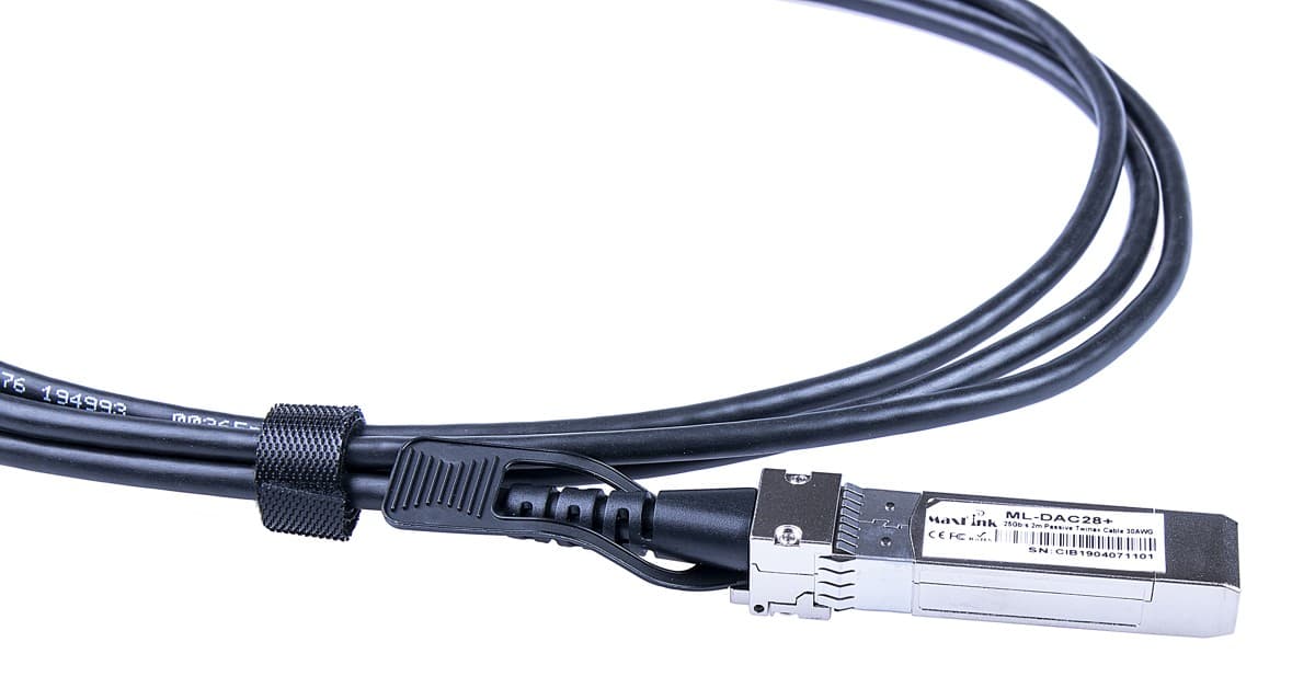 MaxLink 25G SFP28 DAC kabel, pasivní, DDM, 1m