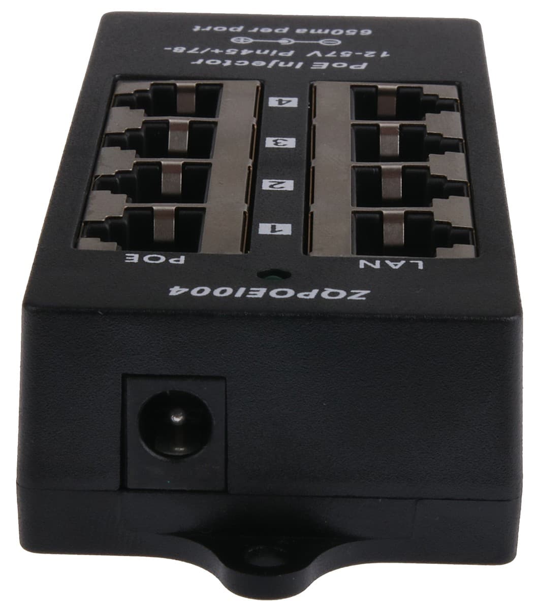 MaxLink pasivní POE panel, 4 porty
