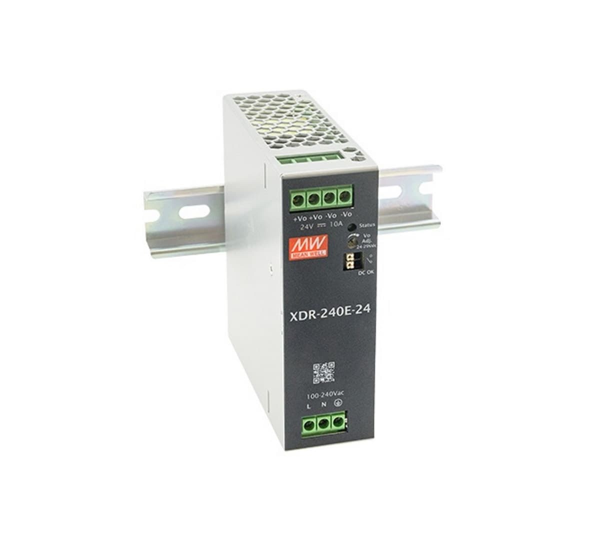 MEAN WELL XDR-240E-12 Spínaný zdroj na DIN lištu