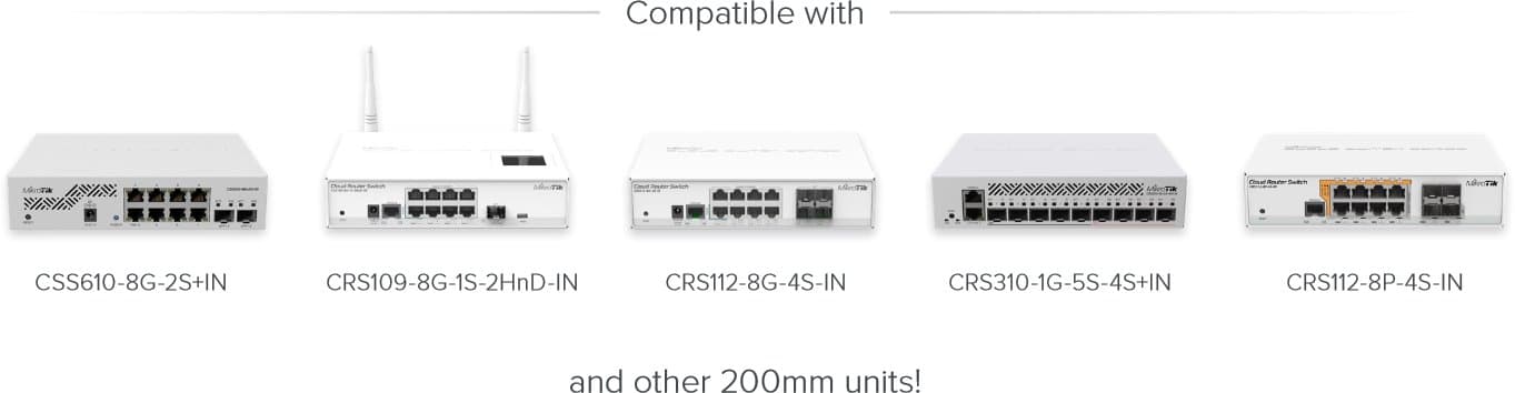 MikroTik RMK-2/10 - 1U rack mount kit