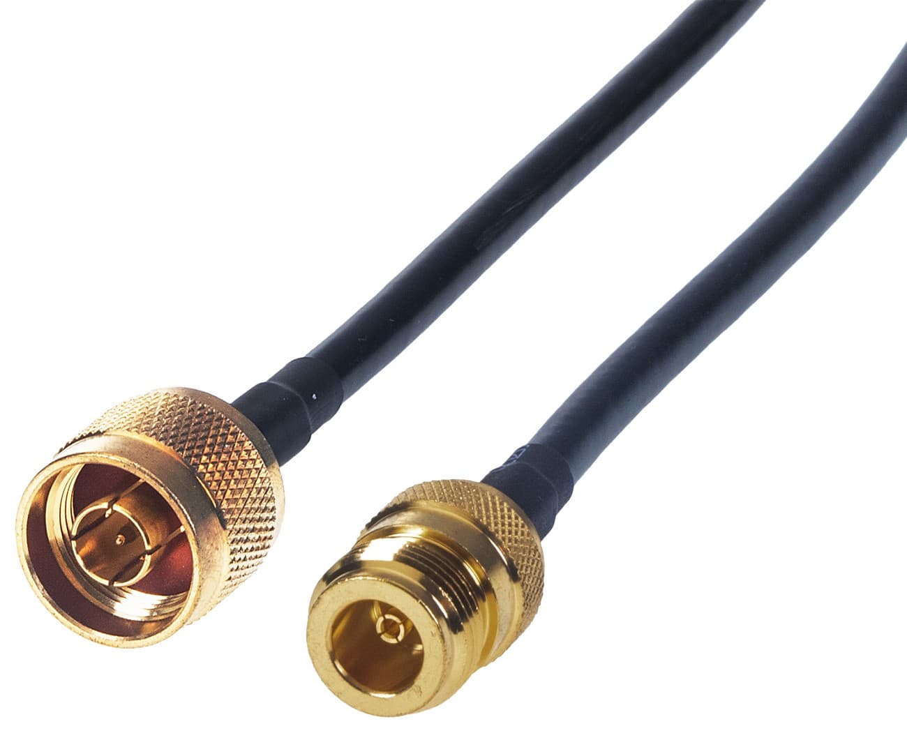 Pigtail RF240 0,3m - N male / N female