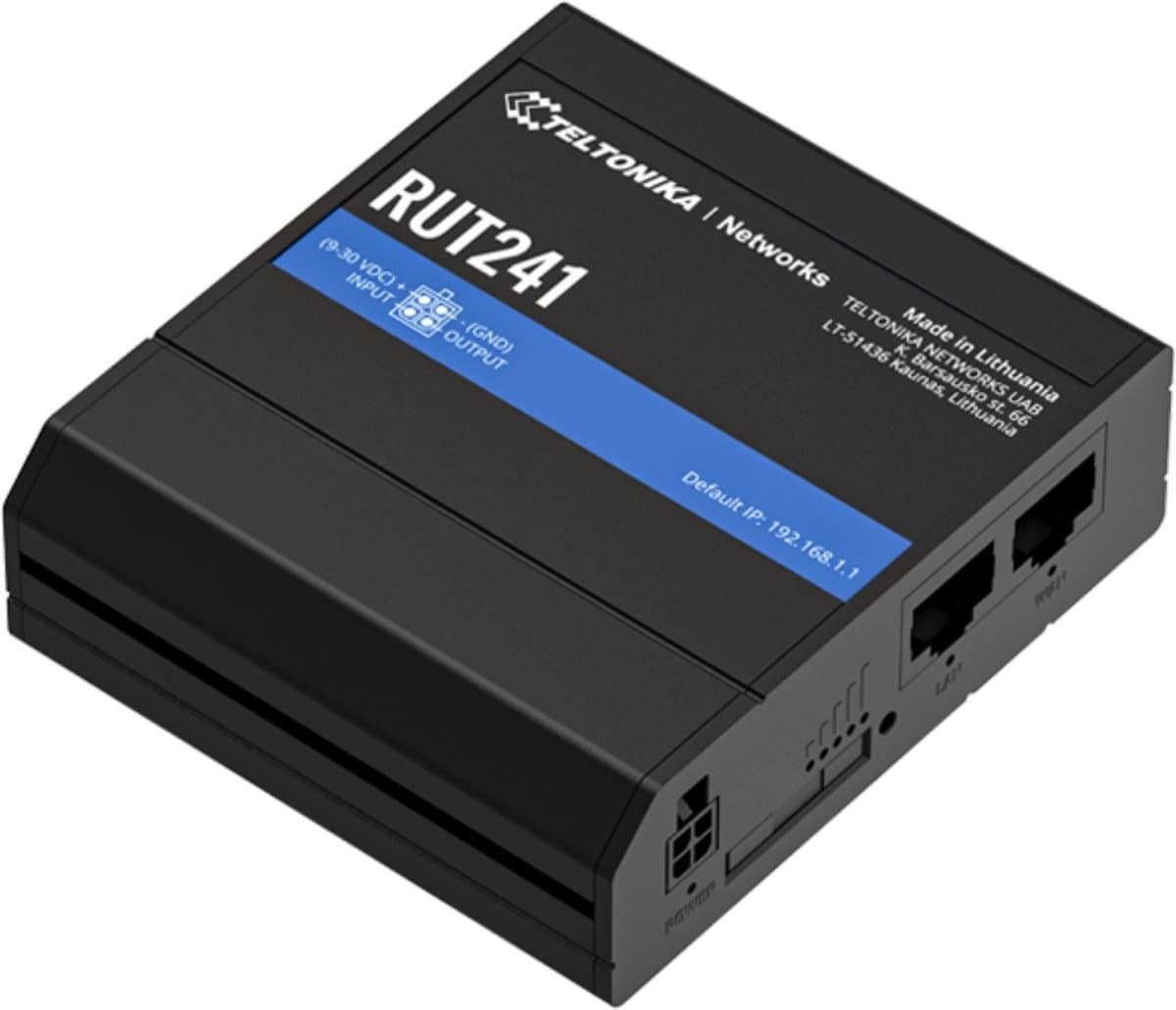 Teltonika RUT241 Průmyslový 4G eSIM™ Router