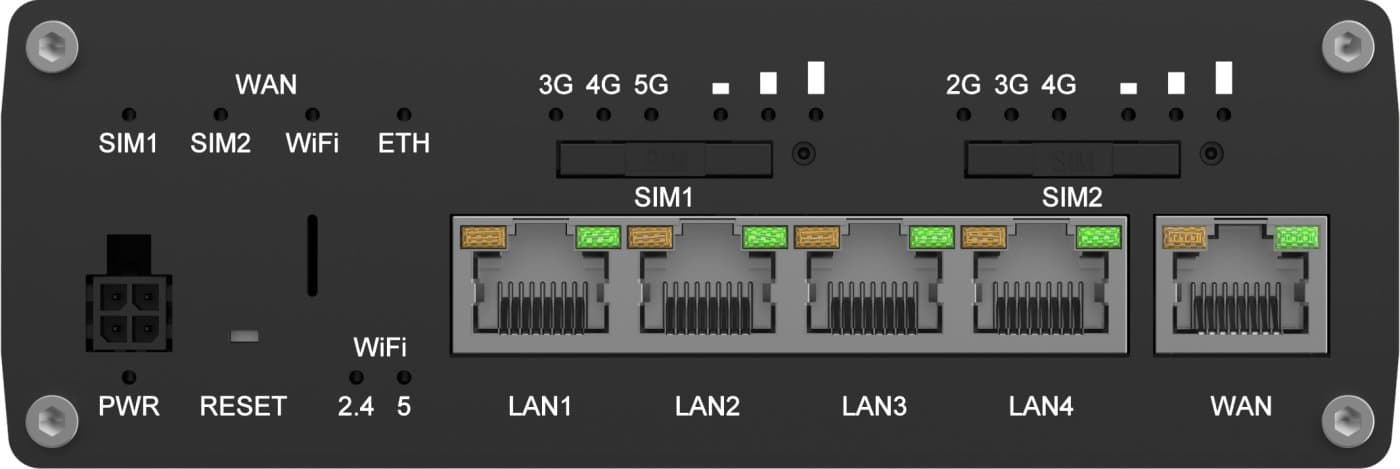 Teltonika RUTM56 Dual 5/4G Modem Router