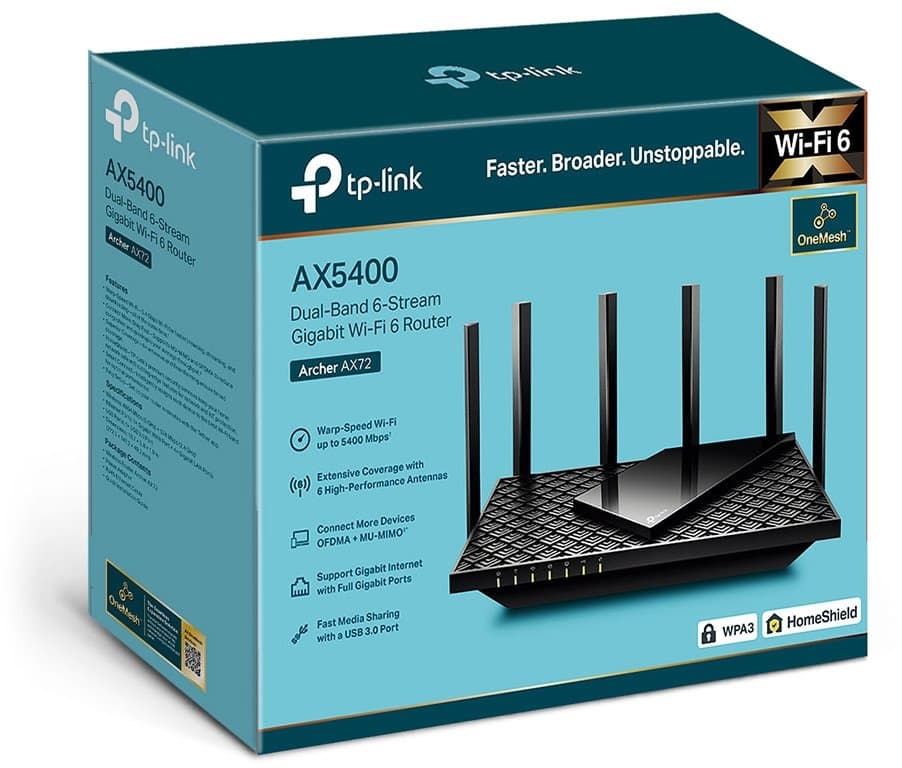TP-Link Archer AX72 Wi-Fi 6 Router