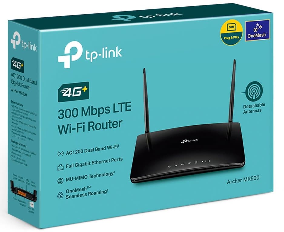 TP-Link Archer MR500, Bezdrátový router s 4G LTE
