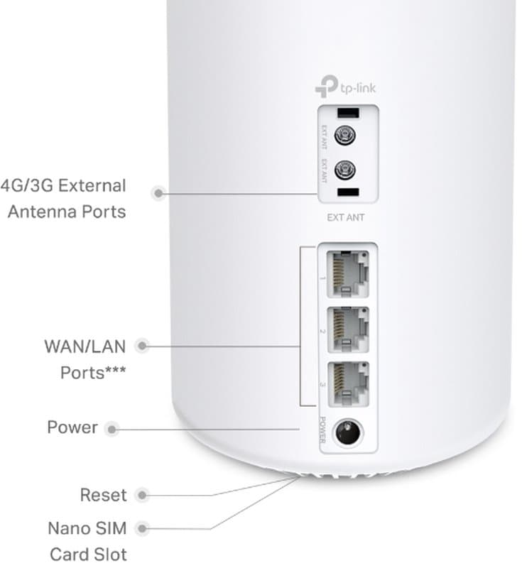 TP-Link Deco X10-4G(1-pack), Mesh WiFi 6 Gateway