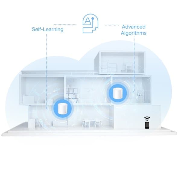 TP-Link Deco X10, Meshový Wi-Fi 6 systém, 3 pack