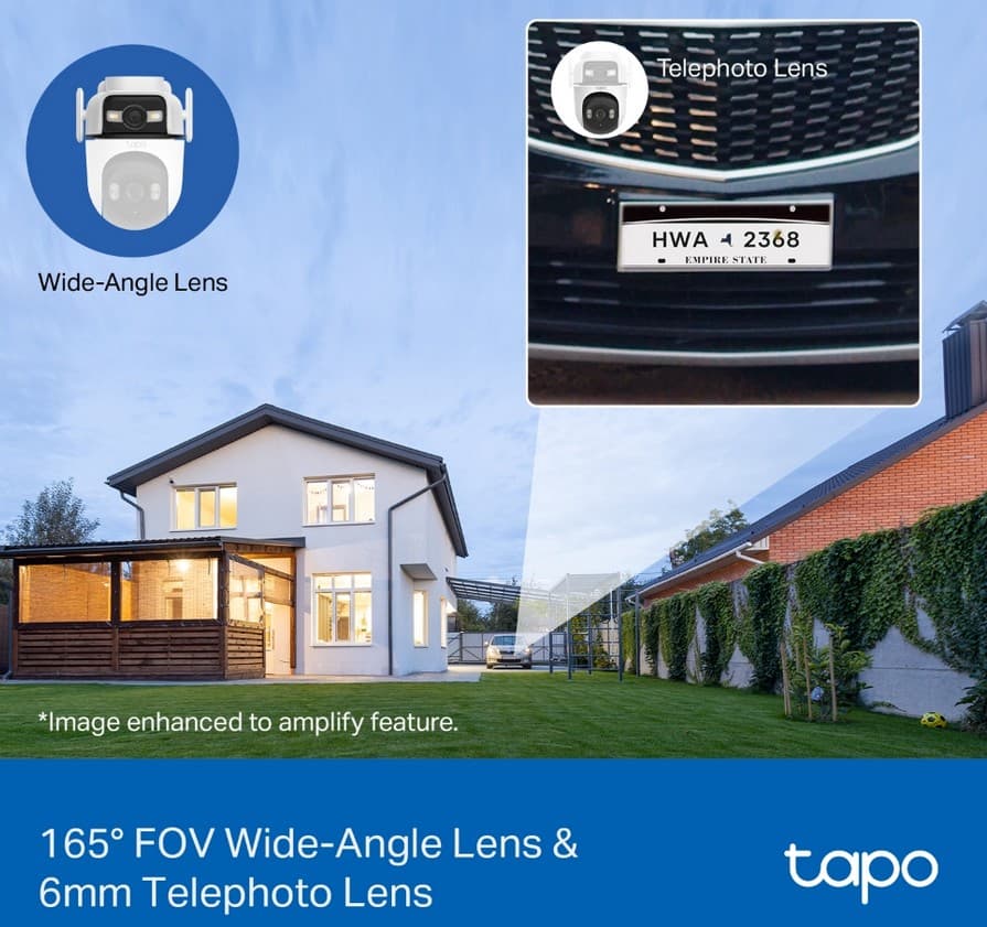 TP Link Tapo C545D, 3MP bezpečnostní WiFi kamera