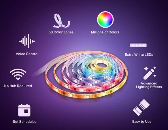 TP-Link Tapo L930-5, Barevný smart LED pásek, 5m
