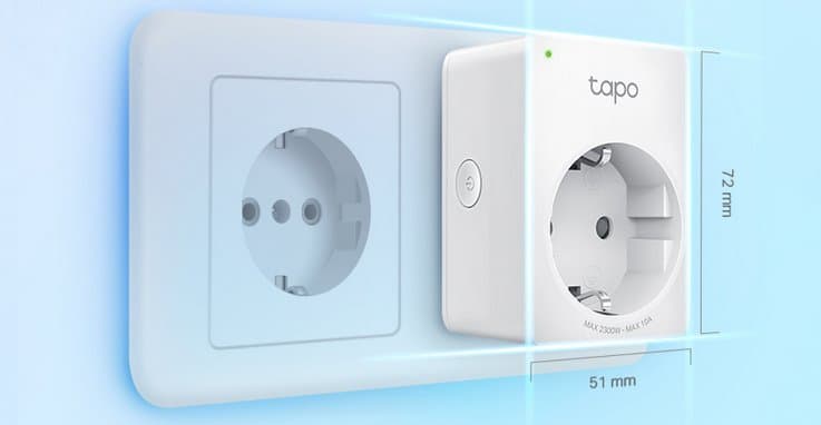 TP-Link Tapo P100 (1-pack) Chytrá zásuvka
