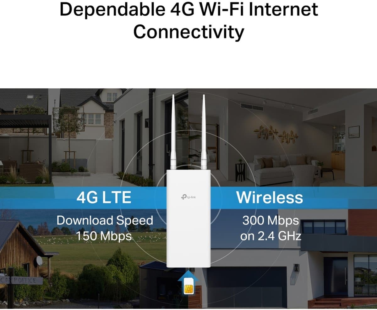 TP-Link TL-MR100-Outdoor - Venkovní 4G Wi-Fi router