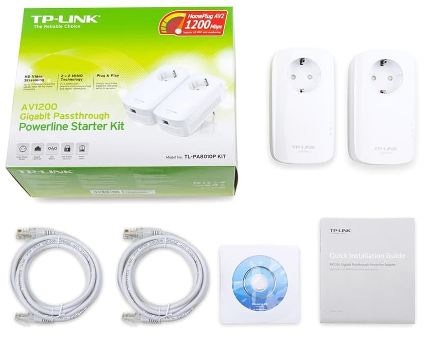 TP-Link TL-PA8010P powerline starter KIT (2ks)