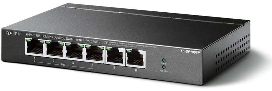 TP-Link TL-SF1006P PoE switch