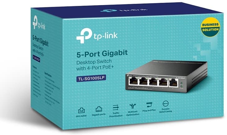 TP-Link TL-SG1005LP PoE switch