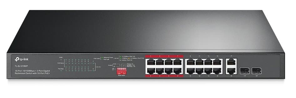 TP-Link TL-SL1218MP PoE Switch
