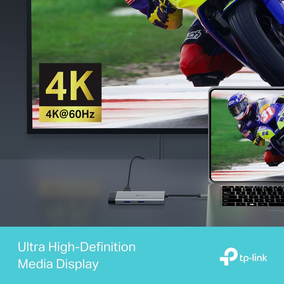 TP-Link UH6120C - USB Type-C, 6 v 1 Hub 