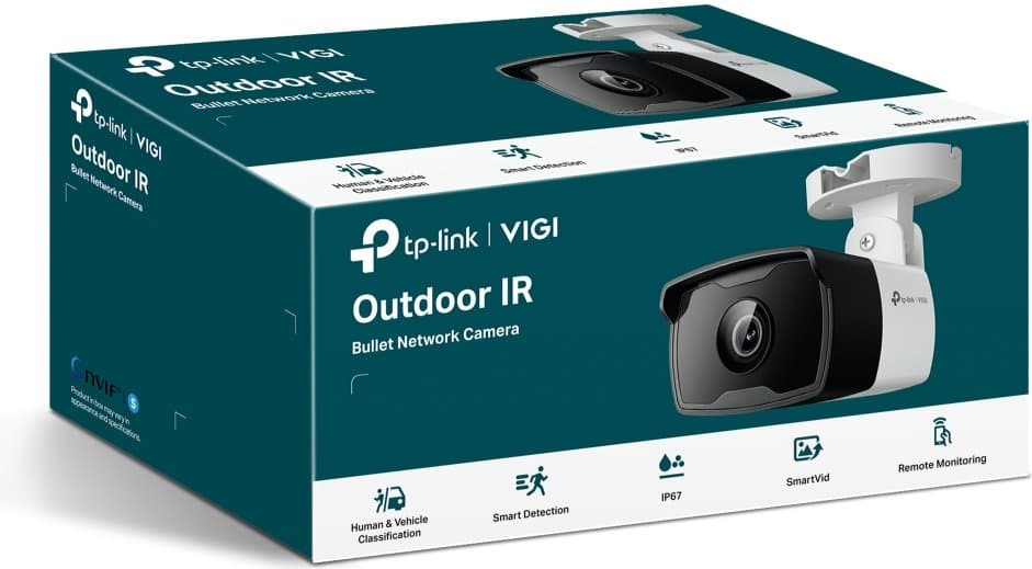 TP-Link VIGI C340I(4mm) Bullet kamera, 4MP, 4mm