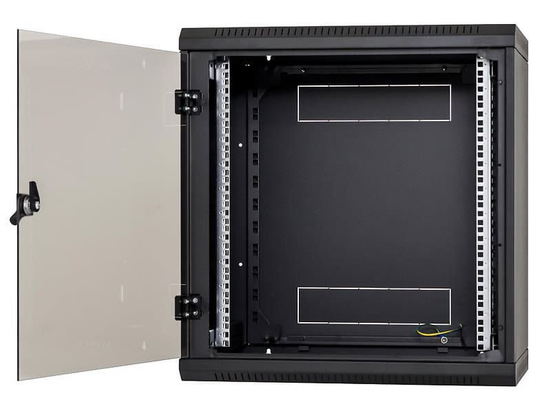 TRITON 19" jednodílný rozvaděč 6U/400mm, černý