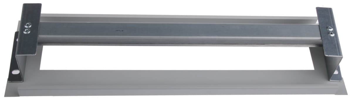 TRITON 19" jističová DIN lišta otevřená, 3U, černá