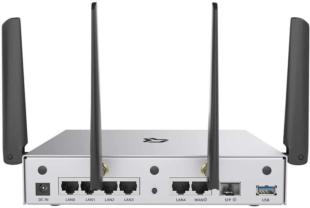 Turris Omnia Wi-Fi 6, stříbrný