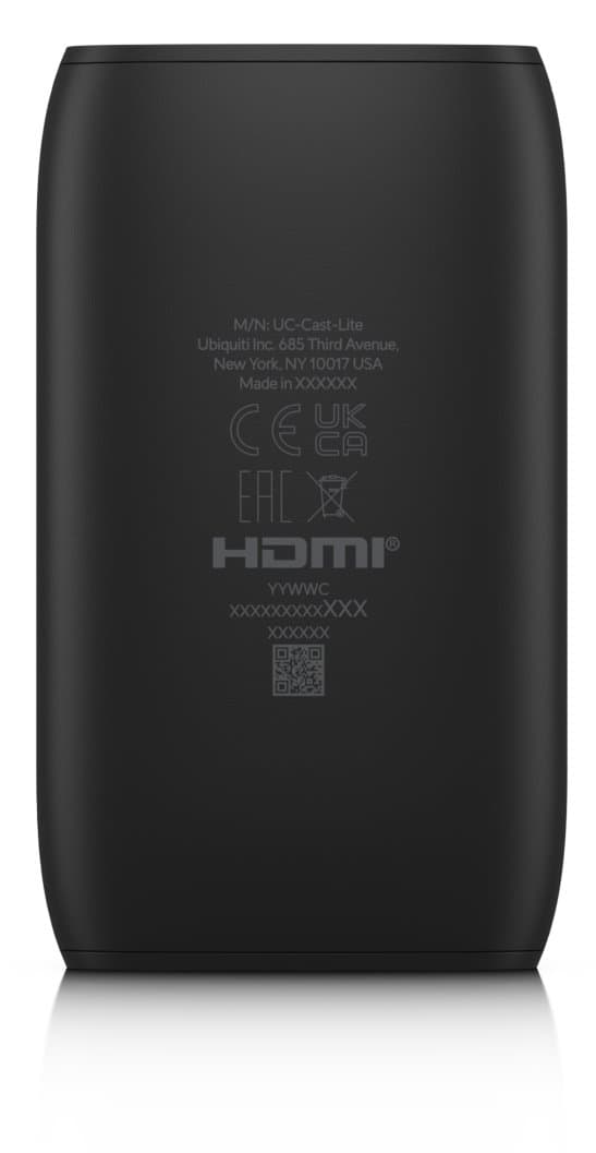 Ubiquiti UC-Cast-Lite, Display Cast Lite