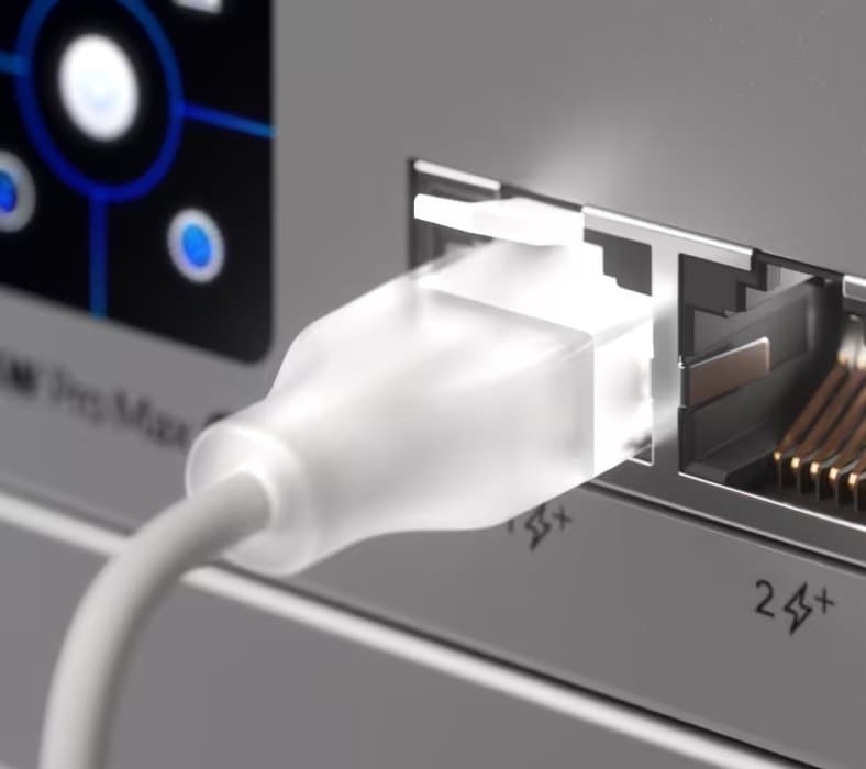 Ubiquiti UniFi Etherlighting Patch kabel 0,15m, bílý