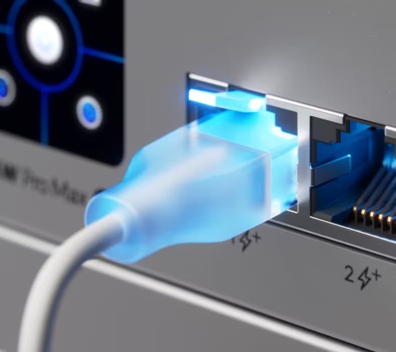 Ubiquiti UniFi Etherlighting Patch kabel 5m, bílý