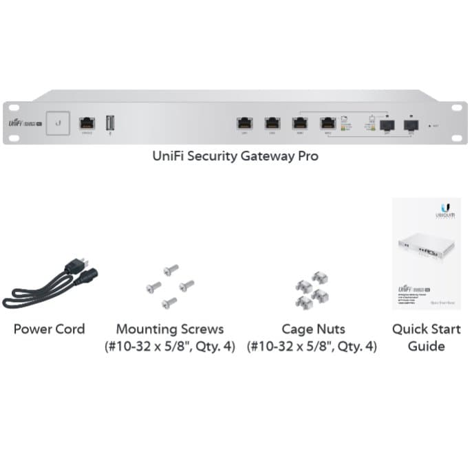 Ubiquiti USG-PRO-4, UniFi Security Gateway PRO