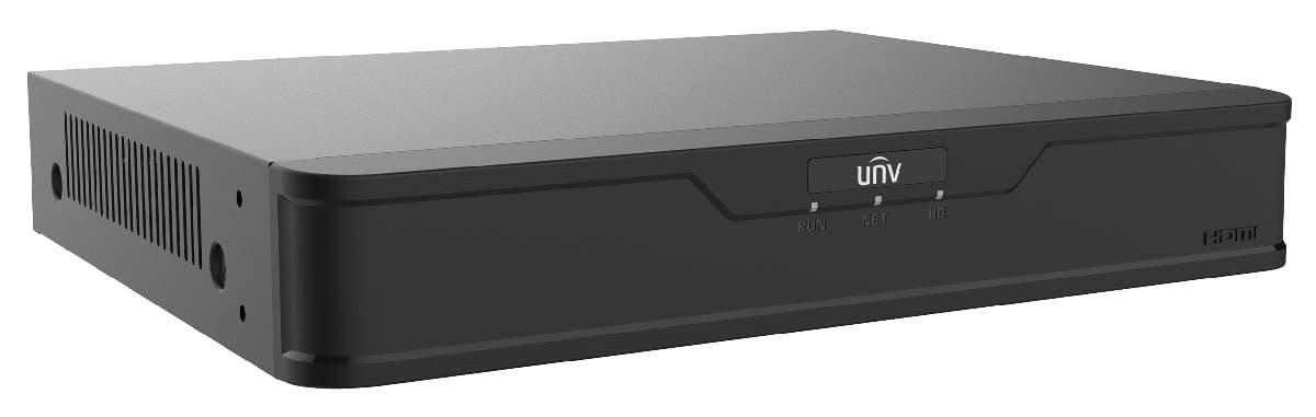 UNV NVR NVR301-08B-IQ, 8 kanálů, 1x HDD, AI, easy