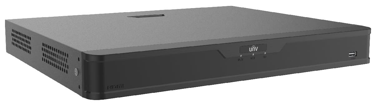 UNV NVR NVR302-09B-IQ, 9 kanálů, 2x HDD, AI, easy