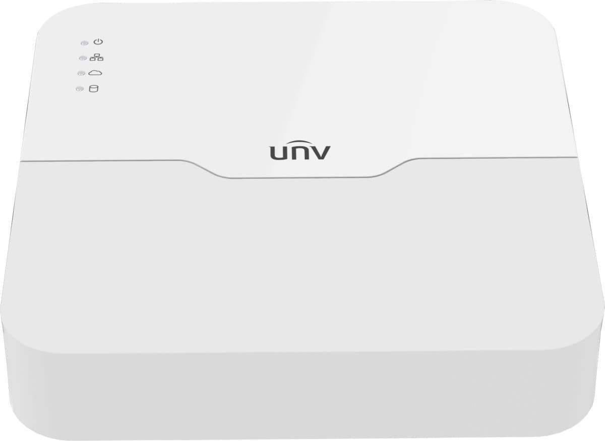 UNV NVR NVR501-08B-LP8, 8 kanálů, 8x PoE, 1x HDD, Prime