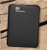 WD Elements Portable 1,5TB Ext. 2.5" USB3.0, Black