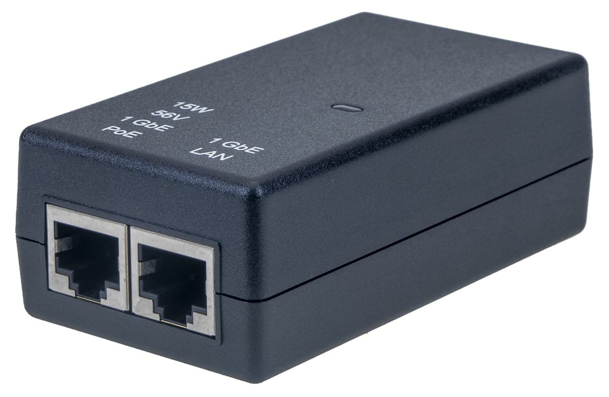 Cambium Networks - Gigabitový PoE injektor 56V/0,268A (15W)