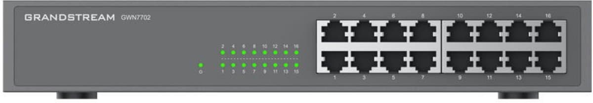 Grandstream GWN7702 Unmanaged Network Switch 16 portů