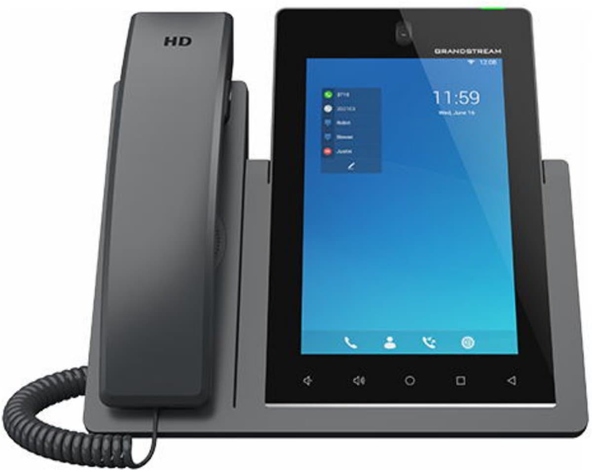Grandstream GXV3470 SIP video telefon 7" IPS, Android 11, 16x SIP, BTa WiFi
