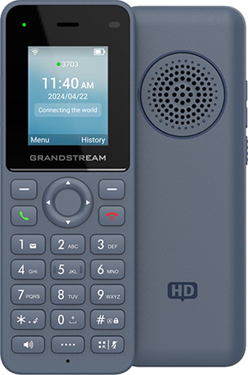 Grandstream WP816 SIP WiFi telefon, 2x SIP účet, Bluetooth a USB C
