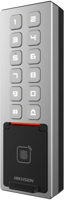 Hikvision DS-K1T805EBFWX - Vstupní terminál se čtečkou a otiskem prstů, EM a Bluetooth