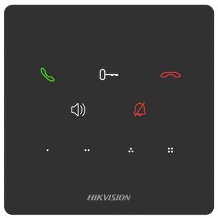 Hikvision DS-KH6000-E1/Alarm - Vnitřní IP stanice bez obrazovky, PoE, alarm