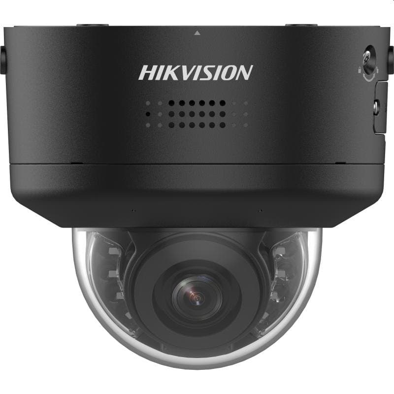 Hikvision IP PTRZ dome kamera DS-2CD2746G2H-IPTRZS2U/SL(2.8-12mm), 4MP, 2.8-12mm, AcuSense, audio, alarm, blikač, černá