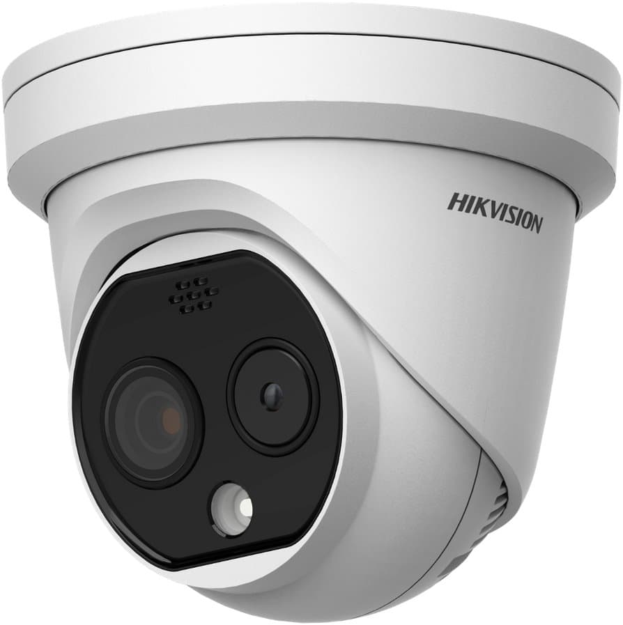 Hikvision IP termo-optická turret kamera DS-2TD1228-2/QA, 256x192 termo, 4MP optický, 2.1mm