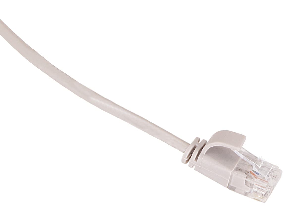 Masterlan comfort patch kabel UTP, extra slim, Cat6, 0,25m, šedý