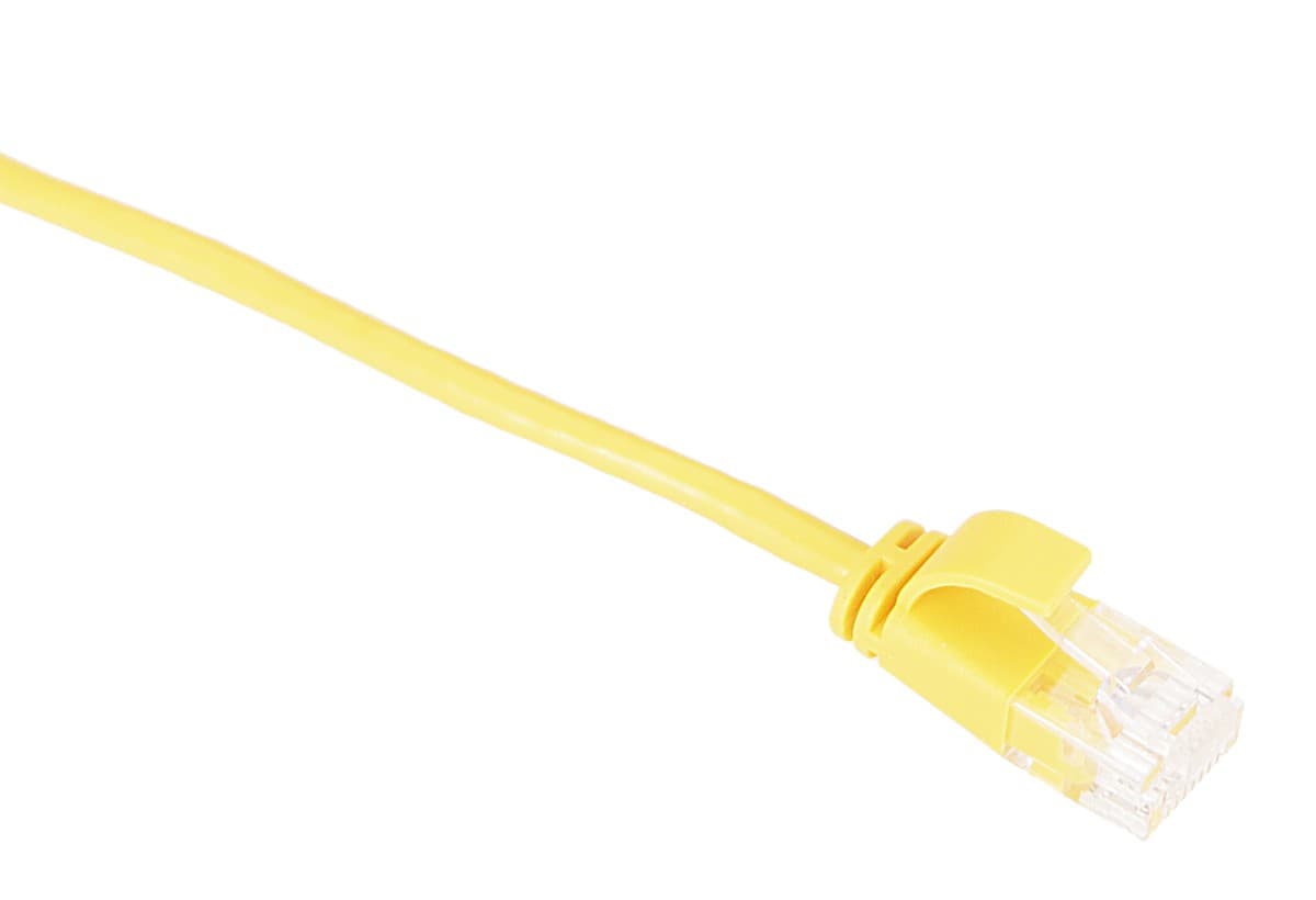 Masterlan comfort patch kabel UTP, extra slim, Cat6, 5m, žlutý