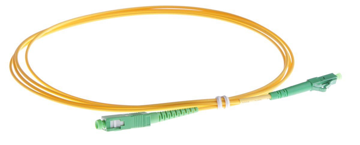 Masterlan optický patch cord, SCapc/LCapc, Simplex, Singlemode 9/125, G.657.A1, 0,5m
