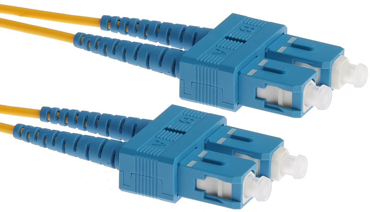 Masterlan optický patch cord, SCupc/SCupc, Duplex, Singlemode 9/125, 7m