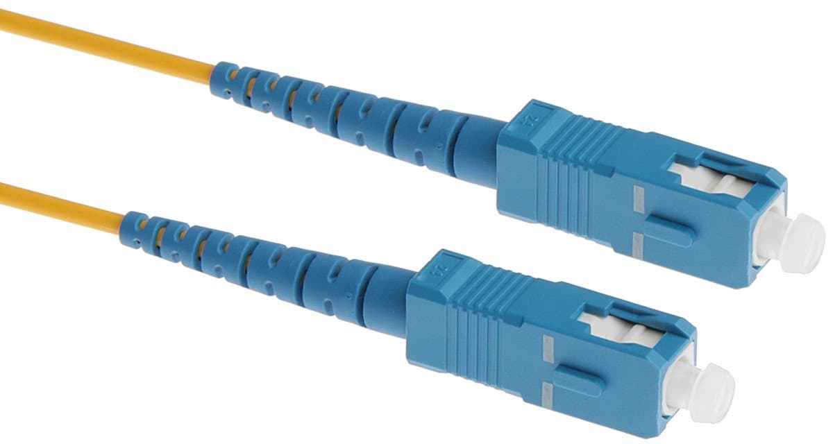 Masterlan optický patch cord, SCupc/SCupc, Simplex, Singlemode 9/125, 5m